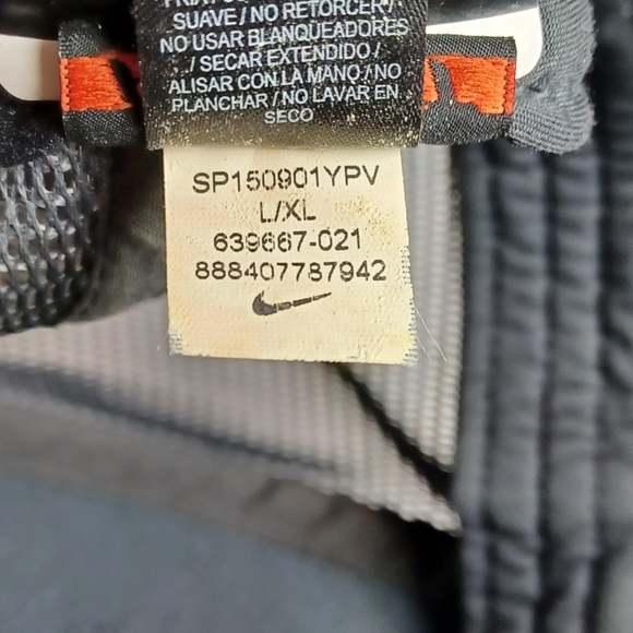 Nike Golf Embroidered Swoosh Logo RZN Vapor Patch Grey Mesh Back Trucker Hat L/X - Picture 7 of 9